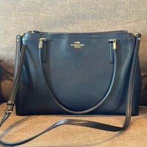 Coach Double Zip Shoulder Bag